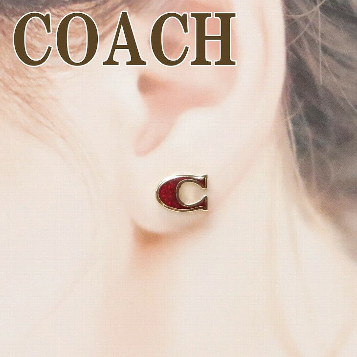 樂天商城 - コーチ COACH ピアス ロゴ スタッド アクセサリー CF982VAO 【ネコポス】 ブランド 人気