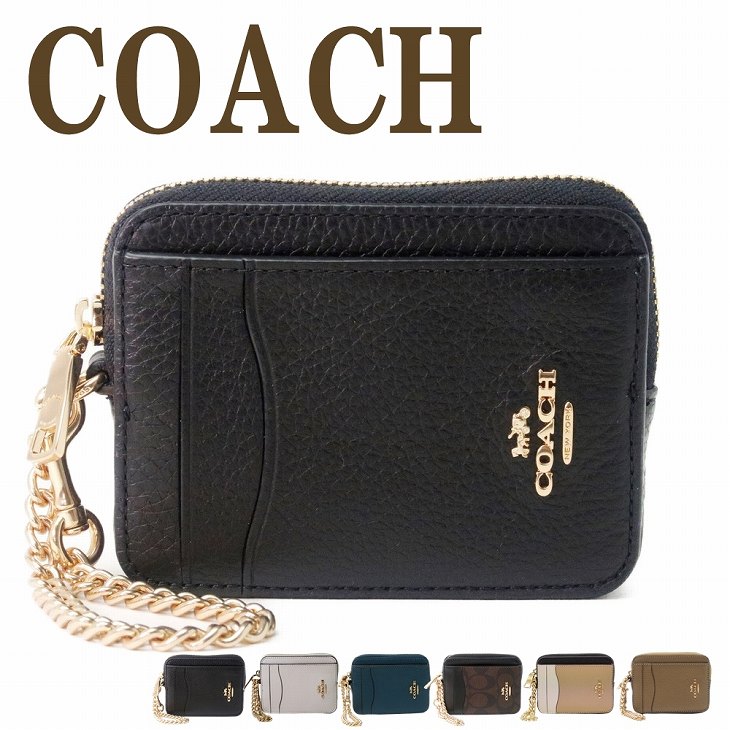 コーチ コーチ COACH カードケース コインケース 財布 レディース 定期入れ 小銭入れ ブラック 黒 COACH-CCASE-L3 【ネコポス】 ブランド 人気