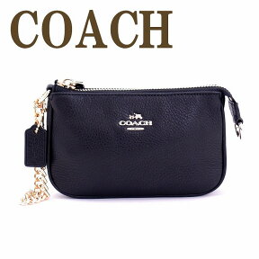 コーチ ポーチ COACH ハンドポーチ リストレット 財布 ハンドバッグ レディース 64571IMBLK ブランド 人気