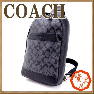 コーチ バッグ メンズ COACH ショルダーバッグ 斜めがけ シグネチャー ワンショルダー 72043CQBK ブランド 人気