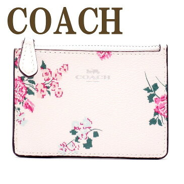 コーチ COACH 財布 キーケース キーリング コインケース 花柄 レディース 26218SVCAH ブランド 人気