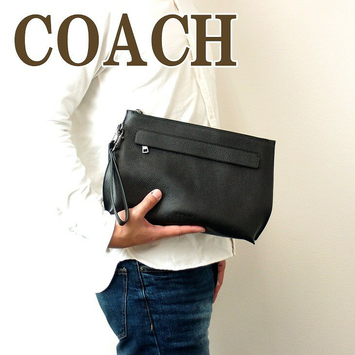 クラッチバッグ コーチ COACH メンズ バッグ セカンドバッグ クラッチバッグ ポーチ セカンドポーチ 28614BLK ブランド 人気