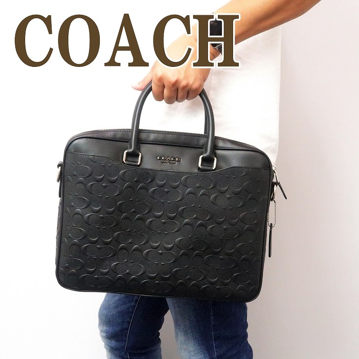 コーチ COACH バッグ メンズ トートバッグ ビジネスバッグ ブリーフケース 2way ショルダーバッグ 72973NIBLK ブランド 人気