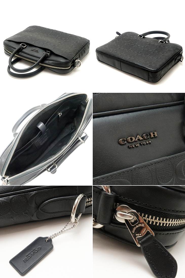 コーチ COACH バッグ メンズ トートバッグ ビジネスバッグ ブリーフケース 2way ショルダーバッグ 72973NIBLK ブランド 人気