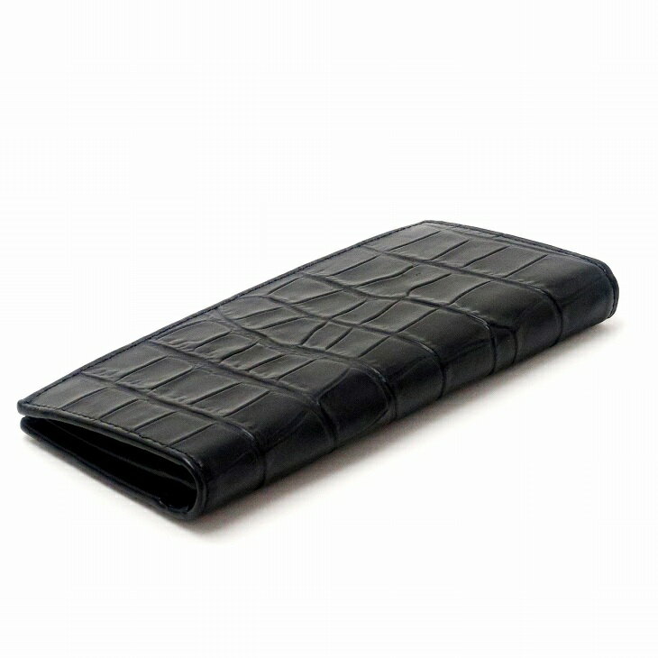 コーチ COACH 財布 メンズ 長財布 二つ折り 本革 レザー 長財布 クロコダイル 73134QBBK ブランド 人気