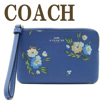 コーチ COACH ポーチ 財布 ハンドポーチ スマホケース リストレット 財布 花柄 73363SVOSE 【ネコポス】 ブランド 人気