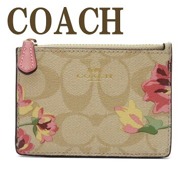 コーチ COACH 財布 キーケース キーリング コインケース レディース シグネチャー 花柄 73367IMOE3 【ネコポス】 ブランド 人気