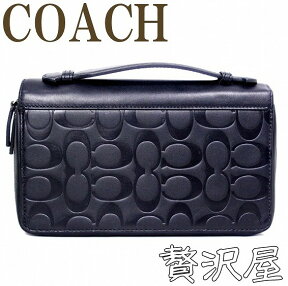 コーチ 財布 メンズ セカンドバッグ 長財布 COACH 93209BLK