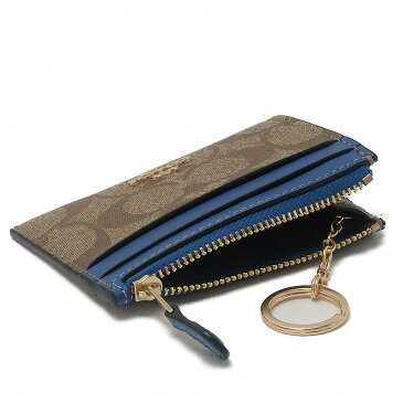 コーチ COACH 財布 レディース キーケース キーリング コインケース カードケース 定期入れ 小銭入れ シグネチャー レザー 88208IMQBA 【ネコポス】 ブランド 人気