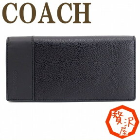 コーチ 財布 COACH メンズ 長財布 コーチ 財布 メンズ COACH レザー 74641BKBK ブランド 人気 コーチ COACH 長財布