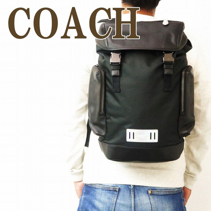 ショルダーバッグ コーチ COACH バッグ メンズ ショルダーバッグ バックパック リュック ブラック黒 79935QBBK ブランド 人気