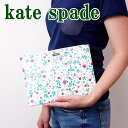 ケイトスペード KateSpade バッグ ポーチ クラッチバッグ 花柄 ピンク WLRU4881-143 ブランド 人気