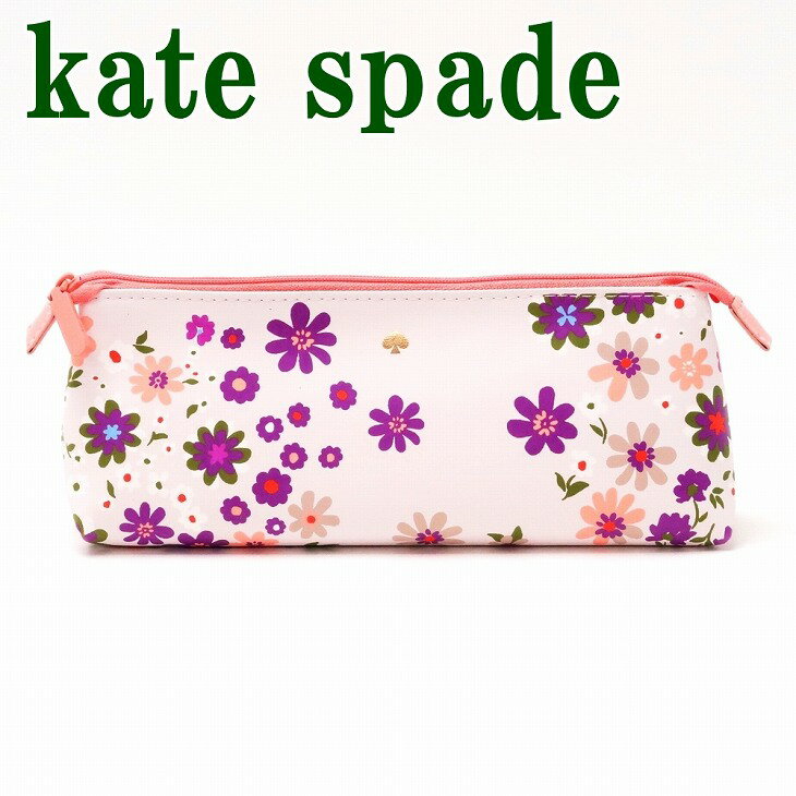 ケイトスペード kate spade ペンシルポーチ ケース 筆箱 豪華6点セット小物 ピンク 花 フローラル KS-203032 ブランド 人気