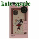 ケイトスペード Kate Spade iPhone 11 Pro Max スマホケース ケース スマホカバー アイフォン シェル型 ミニー ミニーマウス WIR00033-111 【ネコポス】 ブランド 人気