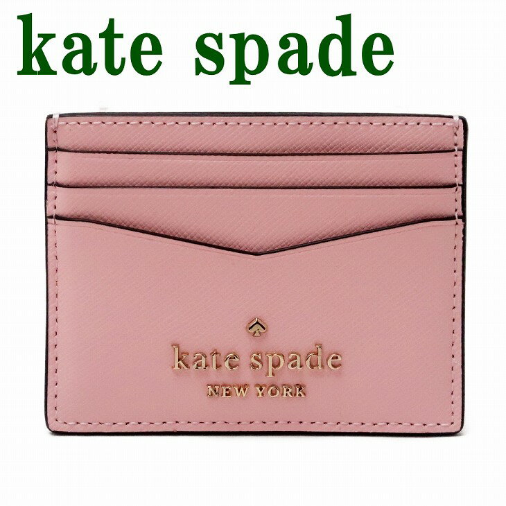 ケイト・スペード ニューヨーク ケイトスペード KateSpade カードケース IDケース パスケース 定期入れ ピンク WLR00129-100 【ネコポス】 ブランド 人気