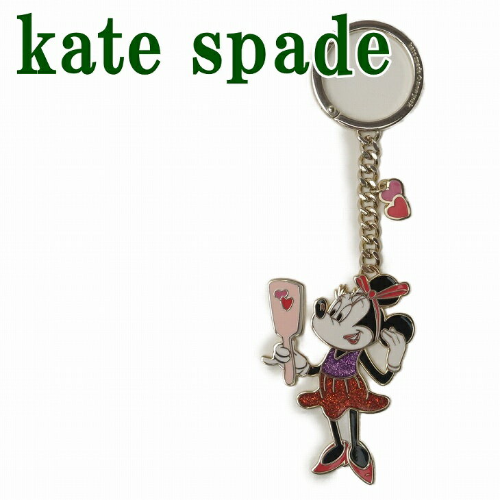 ケイトスペード チャーム ケイトスペード KateSpade キーホルダー アクセサリー キーリング ディズニー ミニー WOR00008-974 【ネコポス】 ブランド 人気