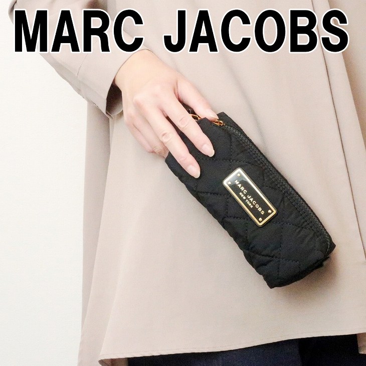 マークジェイコブス ポーチ（レディース） マークジェイコブス MARC JACOBS ポーチ クラッチポーチ クラッチバッグ 化粧ポーチ ブラック 黒 M0011327-001 ブランド 人気