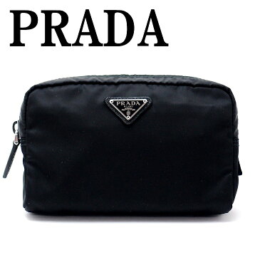 プラダ PRADA ポーチ コスメポーチ 化粧ポーチ 小物 ロゴ 1NA021-2BQP-F0002 ブランド 人気