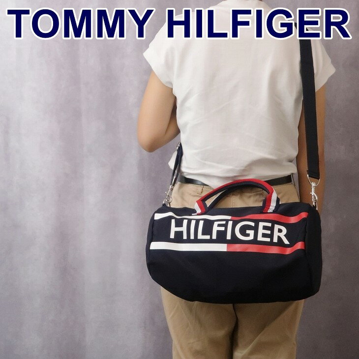 トミーヒルフィガー TOMMY HILFIGER バッグ ハンドバッグ レディース ショルダーバッグ ボストンバッグ ダッフルバッグ ドラムバッグ 2way 男女兼用 メンズ ユニセックス ミニ TH-69J2841-411 ブランド 人気