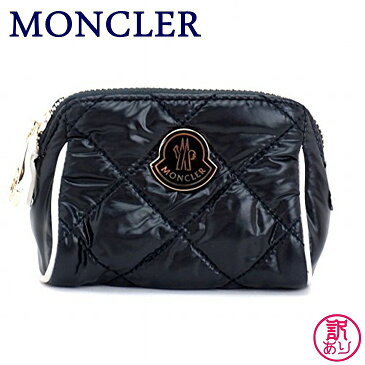 【訳あり】モンクレール ポーチ MONCLER ダウン コスメポーチ 化粧ポーチ 小物 ロゴ 600020068950999W1 ブランド 人気