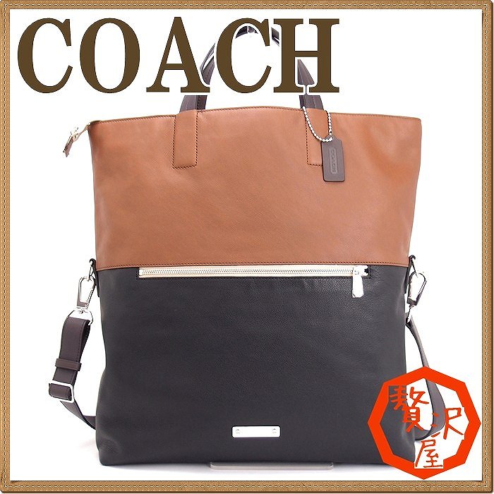 【訳あり】コーチ バッグ メンズ COACH アウトレット トートバッグ ショルダーバッグ 斜め掛け トンプソン レザー 71292SVCPV-W1 ブランド 人気 誕生日 プレゼント ギフト