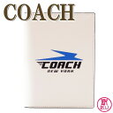コーチ 定期入れ（メンズ） 【訳あり】コーチ COACH メンズ パスポートケース レザー ロゴ 73082QBCAH-W1 ブランド 人気