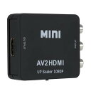 【送料無料】AV → HDMI コンバーター RCA → HDMI 音声変換付き アダプタ 720p 1080p AV RCA CVBSからHDMIビデオコンバータへ PC HDTVコンバータ RCA toHDMI変換コンバーター