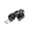 【楽天ランキング受賞】USB カメラモジュール 3MP 高解像度 高画質 広角レンズ ウェブカメラ フルHD OV3660 イメージセンサー 110度無歪みレンズ UVCサポート/プラグアンドプレイ/対応 Windows/Mac/Android/Linux