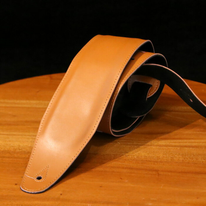 RENEGADE レネゲード ギターストラップ Paded Leather FOAM PAD85-TAN クッション レザー 革 ブラウン
