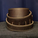 LM PRODUCTS ギターストラップ レザー Classic Leather - Craftsman Leather LS-2804H, Chocolate 革 ブラウン 茶