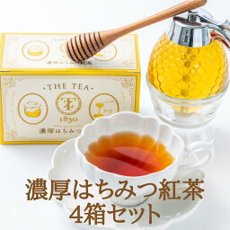 大橋珍味堂 はちみつ紅茶 濃厚はちみつ紅茶 4箱×12包 【人工甘味料不使用 国産蜂蜜使用】蜂蜜紅茶 TYAZEN 茶善 ティーバッグ ギフト おしゃれ 高級 プレゼント 018826