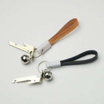 CYCLING LEATHER KEY RING / サイクリング レザー キーリング &NUT アンドナット W0.8cm × L7.5cm 自転車の鍵 キーホルダー 姫路レザー Hawk Company