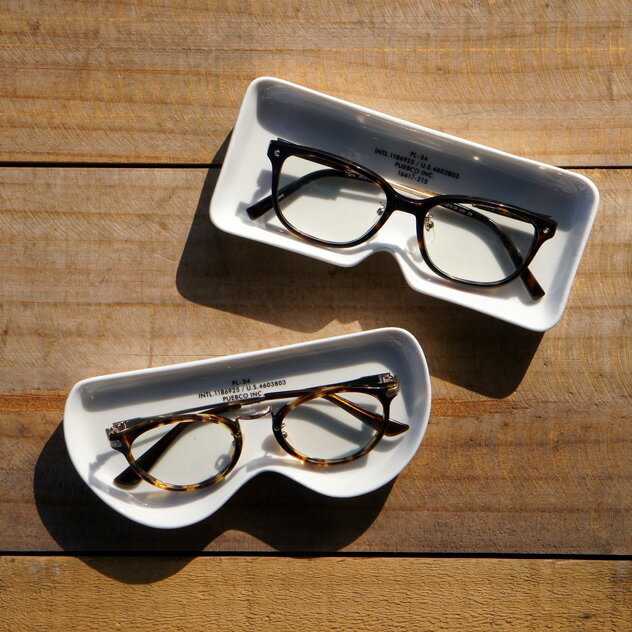 GLASSES TRAY グラシーズ(眼鏡) トレー PUEBCO プエブコメガネ 眼鏡型トレー グラス トレイ メガネ置きの写真
