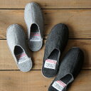 FELT SLIPPER / フェルト スリッパ PUEBCO / プエブコ フェルト アクリル Black ブラック グレー ルームシューズ