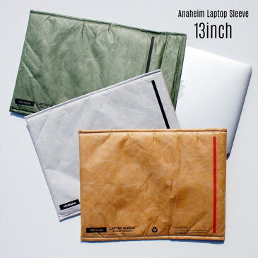 Anaheim Laptop Sleeve 13inch / ラップトップ スリーブ 13インチANAHEIM HOUSEHOLD GOODS / アナハイムタイペック DUPON社 Tyvekmac book air13 マックブック PCケース ノートパソコン ケース 書類入れ 封筒 DETAIL