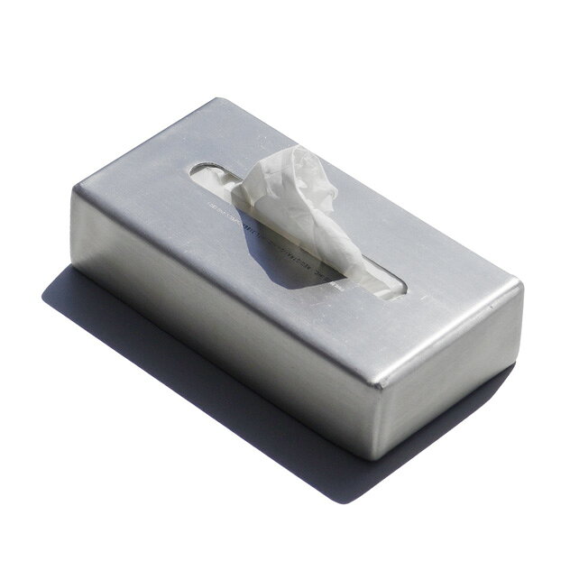 PUEBCO (プエブコ) ALUMINIUM TISSUE CASE / アルミニウム ティッシュ ケース (シ...