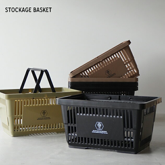 interiorzakka ZEN-YOU㤨Stockage Basket / ȥå Хåa.depeche / ǥڥ W42.5H22.5D29cm 㤤ʪ åԥ󥰥Хå å Хå Ǽ Ǽ å  STK-BKT-001-BKפβǤʤ1,738ߤˤʤޤ