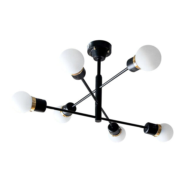 【LED電球6灯付属】Devon Ceiling Light 6灯 / デボン シーリング ライト LED電球 ...