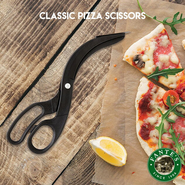 Classic Pizza Scissors / クラシック ピザ シザーピザ用はさみ ピザ ナイフ パイ器具 調理器具 キッチンバサミ台所 業務用 キッチンピザ用 ピザカッター 調理ばさみ 調理ツール お好み焼き チジミ ホットケーキFante's Cousin Gilda's toms