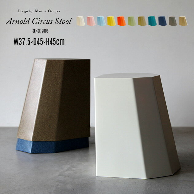 Arnold Circus Stool / アーノルドサーカス スツール Martino Gamper マルティーノ ガンパー スツール 椅子 デザイン おしゃれ ポリエチレン樹脂 8角形 tsukuda 佃企画