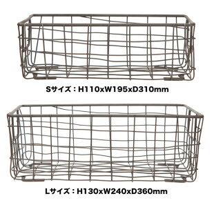 【S】WIREBASKETSHOESBOX/SサイズワイヤーバスケットシューズボックスPUEBCO/プエブコケースボックス収納靴【あす楽対応_東海】