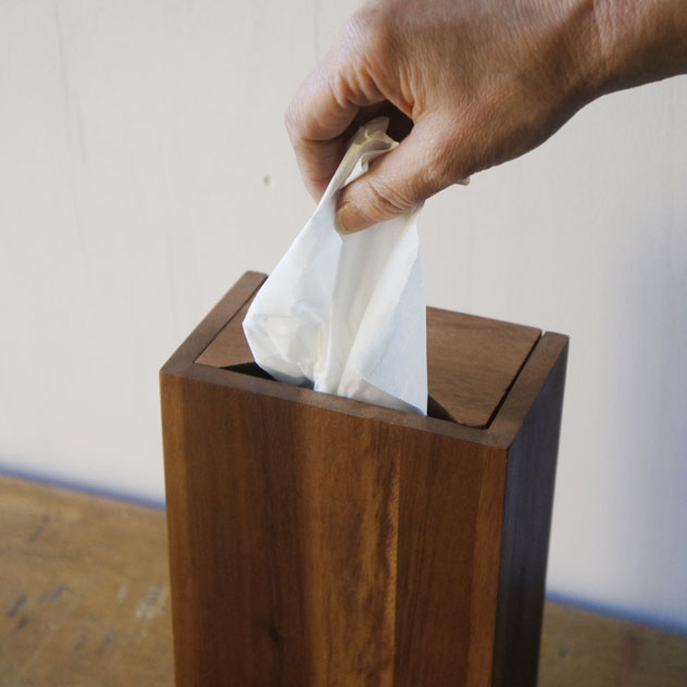 WOOD TISSUE BOX / ウッド ティッシュ ボックス GoodyGrams / グッティーグラムス ティッシュケース 置き型 ティッシュ [3]