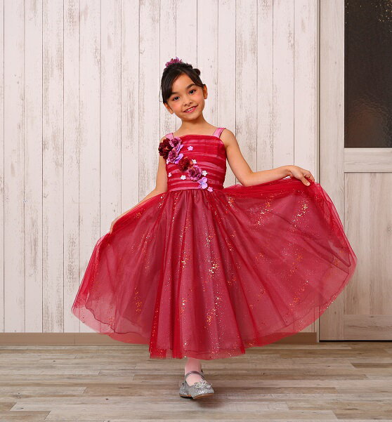 【オーダーメイド】子供ドレス 結婚式 ベビードレス 結婚式 80 90 95 100　キッズドレス フォーマルドレス　長袖　七五三 フラワーガール リングガール 70 80 90 95 100 110 120 130 140　rsd2037wr