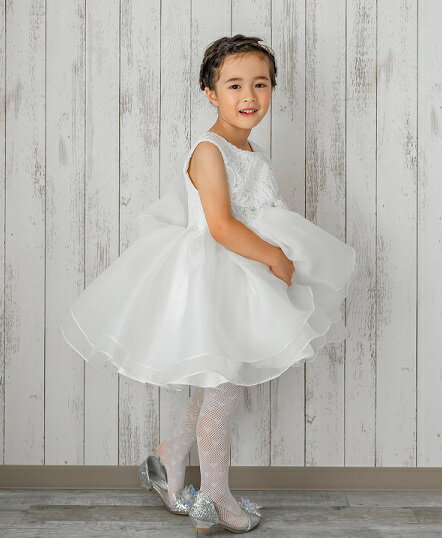 【オーダーメイド】子供ドレス 結婚式 ベビードレス 80 90 95 100 110 120 130 140 キッズドレス 発表会 フラワーガール リングガール 長袖 五分袖　mp1107b