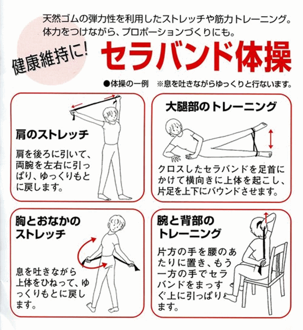 セラバンド・ミニパック黄　[弱]【セラバンド リハビリ 介護 高齢者 老人 プレゼント 贈り物 父 母 敬老 生活支援 リハビリ トレーニング 片マヒ 車いす シルバー 人気商品 リハビリ用品 介護 リハビリ 介護用 リハビリ用品 高齢者 リハビリ 高齢者用 リハビリ】