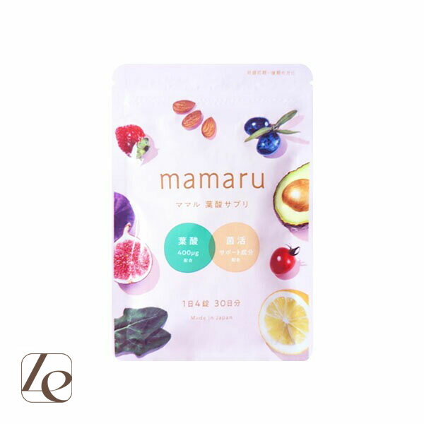 ママル mamaru 120粒 葉酸 妊娠中 サプリメント 妊婦 妊娠中特化 時期別 ビタミン ミネラル 鉄分 亜鉛 マグネシウム ラクトフェリン DHA EPA カルシウム 乳酸菌のサムネイル