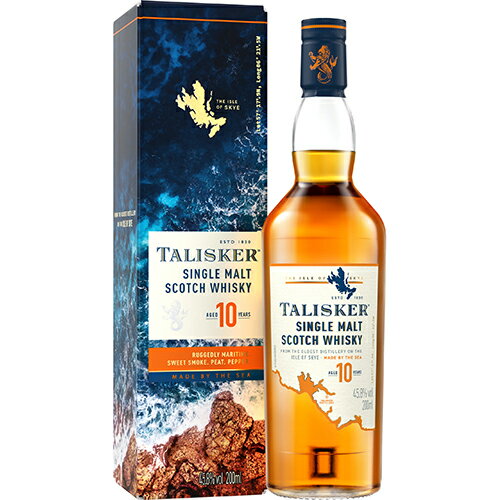 タリスカー10年 200ml×6本 箱入 シングルモルト スコットランド u-yu タリスカー10年 200ml×6本 箱入 シングルモルト スコットランド u-yu