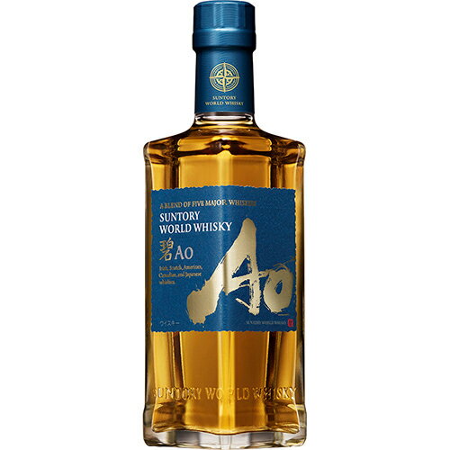 サントリー ワールドウイスキー 碧 Ao ハーフ 350ml×6本 ブレンデッドウイスキー u-yu サントリー ワールドウイスキー 碧 Ao ハーフ 350ml×6本 ブレンデッドウイスキー u-yu