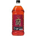 宝酒造 キングブランデーV.O 蘭 2.7Lペットボトル 2700ml×6本 VO u-yu
