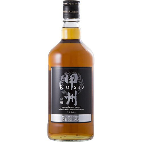 富永貿易 甲州韮崎 オリジナル 700ml×6本 ブレンデッドウイスキー 日本 u-yu